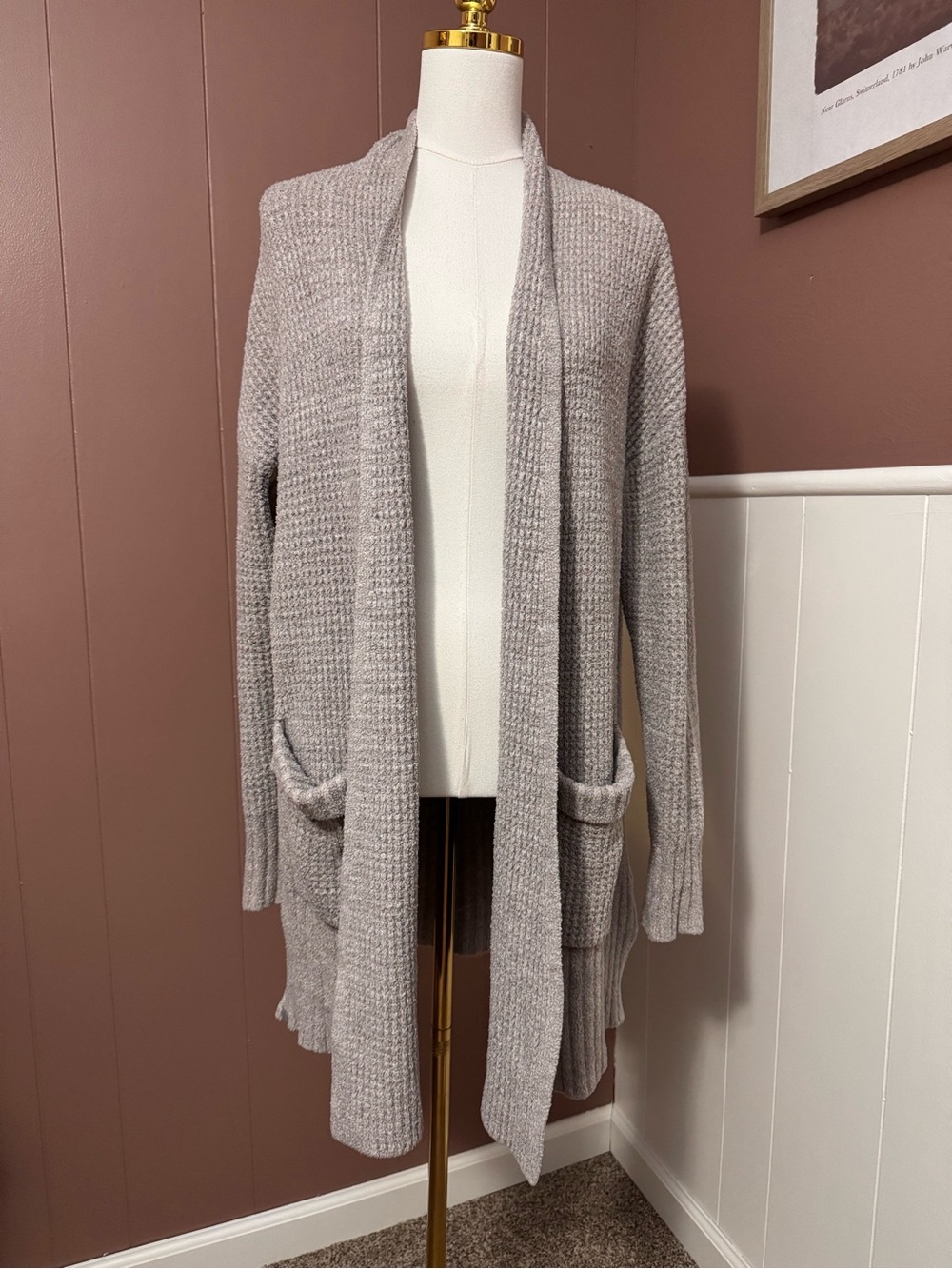Barefoot Dreams CozyChic Lite® Long Cardigan - Picture 14 of 14